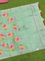 Load image into Gallery viewer, Lovely Digital Floral Print Linen Dupatta
