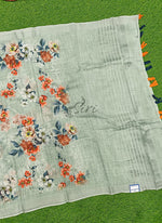 Load image into Gallery viewer, Lovely Digital Floral Print Linen Dupatta