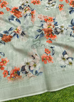 Load image into Gallery viewer, Lovely Digital Floral Print Linen Dupatta