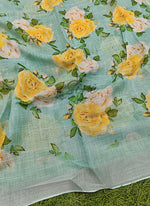 Load image into Gallery viewer, Lovely Digital Floral Print Linen Dupatta