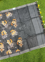 Load image into Gallery viewer, Lovely Digital Floral Print Linen Dupatta