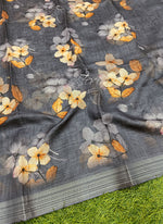 Load image into Gallery viewer, Lovely Digital Floral Print Linen Dupatta