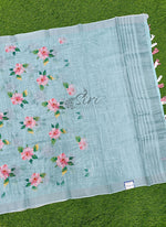 Load image into Gallery viewer, Lovely Digital Floral Print Linen Dupatta