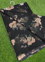 Load image into Gallery viewer, Beautiful Digital Print Soft Siri Chiffon Saree