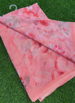 Load image into Gallery viewer, Beautiful Digital Print Soft Siri Chiffon Saree with Blouse