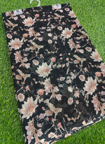 Load image into Gallery viewer, Beautiful Digital Print Soft Siri Chiffon Saree