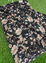 Load image into Gallery viewer, Beautiful Digital Print Soft Siri Chiffon Saree