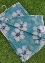 Load image into Gallery viewer, Beautiful Digital Print Soft Siri Chiffon Saree