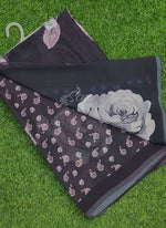 Load image into Gallery viewer, Beautiful Digital Print Soft Siri Chiffon Saree with Blouse