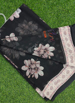 Load image into Gallery viewer, Beautiful Digital Print Soft Siri Chiffon Saree with Blouse