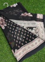 Load image into Gallery viewer, Beautiful Digital Print Soft Siri Chiffon Saree with Blouse
