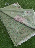 Load image into Gallery viewer, Beautiful Digital Print Soft Siri Chiffon Saree with Blouse