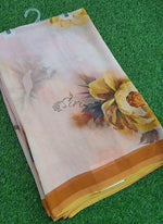 Load image into Gallery viewer, Beautiful Digital Print Soft Siri Chiffon Saree with Blouse