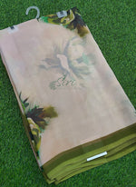 Load image into Gallery viewer, Beautiful Digital Print Soft Siri Chiffon Saree with Blouse