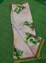 Load image into Gallery viewer, Beautiful Digital Print Soft Siri Chiffon Saree with Blouse