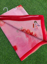 Load image into Gallery viewer, Beautiful Digital Print Soft Siri Chiffon Saree with Blouse