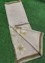 Load image into Gallery viewer, Beautiful Digital Print Soft Siri Chiffon Saree with Blouse