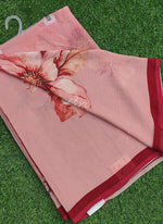 Load image into Gallery viewer, Beautiful Digital Print Soft Siri Chiffon Saree with Blouse
