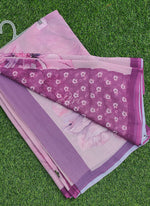 Load image into Gallery viewer, Beautiful Digital Print Soft Siri Chiffon Saree with Blouse