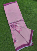 Load image into Gallery viewer, Beautiful Digital Print Soft Siri Chiffon Saree with Blouse