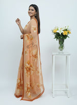 Load image into Gallery viewer, Beautiful Digital Print Soft Siri Chiffon Saree with Blouse
