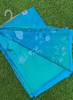 Load image into Gallery viewer, Beautiful Digital Print Soft Siri Chiffon Saree with Blouse
