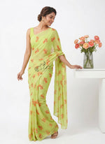 Load image into Gallery viewer, Beautiful Digital Print Premium Soft Siri Chiffon Saree
