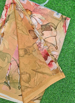 Load image into Gallery viewer, Beautiful Digital Print Soft Siri Chiffon Saree with Blouse