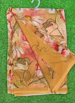 Load image into Gallery viewer, Beautiful Digital Print Soft Siri Chiffon Saree with Blouse
