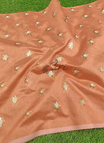 Load image into Gallery viewer, Beautiful Chanderi Fabric in Embroidery Work Butis

