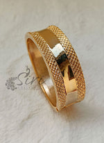 Load image into Gallery viewer, Beautiful Dull Gold Polish Bracelet Bangle