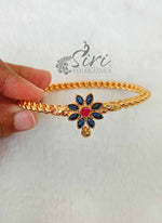 Load image into Gallery viewer, Designer Bangle Kada in Multi Stone