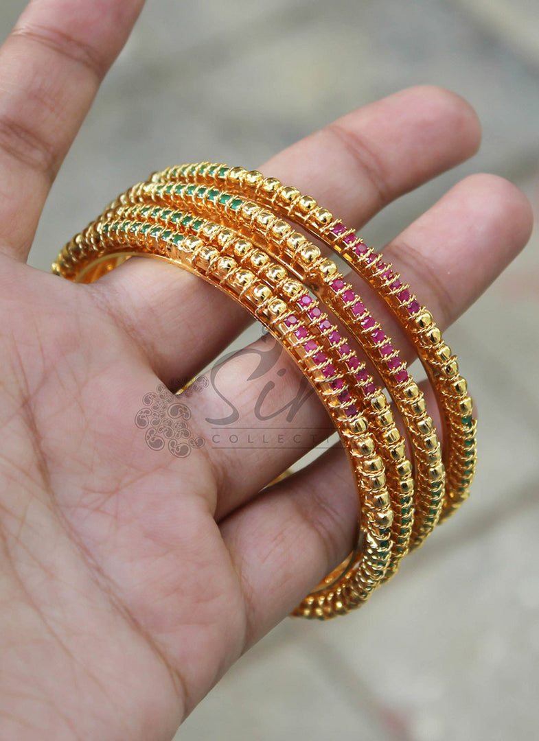 Designer Set of Four Bangles