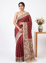 Load image into Gallery viewer, Siri Collections Premium Digital Print Jacquard Crepe Silk Saree