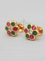Load image into Gallery viewer, Multi Stones Traditional Studs Earrings
