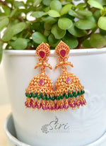 Load image into Gallery viewer, Beautiful Gold Polish Buttalu Jhumkas