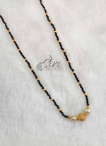 Load image into Gallery viewer, Beautiful Simple Black Spinels Mangalsutra
