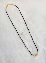 Load image into Gallery viewer, Beautiful Simple Black Spinels Mangalsutra
