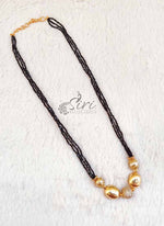 Load image into Gallery viewer, Lovely Black Spinels Chain Mangalsutra