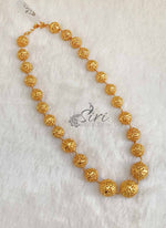 Load image into Gallery viewer, Designer Micro Gold Polish Balls Necklace
