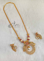 Load image into Gallery viewer, Beautiful Necklace in Peacock Design Pendant