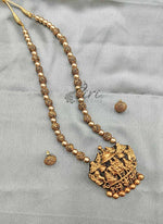 Load image into Gallery viewer, Beautiful Designer Terracota Necklace Set in Shivakutumbham Design