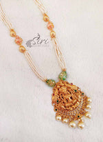 Load image into Gallery viewer, Beautiful Beads Chain Necklace in Lakshmi Pendant