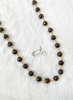 Load image into Gallery viewer, Simple Black Onyx Beads Maala