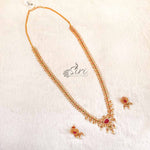 Load image into Gallery viewer, Beautiful Long Necklace Set in Pearl Drops