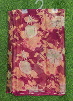 Load image into Gallery viewer, Latest Beautiful Printed Floral Nara Chiffon Saree