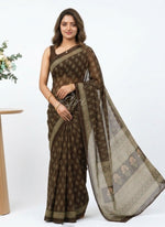 Load image into Gallery viewer, Latest Beautiful Printed Chiffons Saree with Blouse