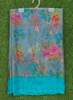Load image into Gallery viewer, Latest Beautiful Printed Chiffon Saree with Border