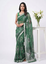 Load image into Gallery viewer, Latest Beautiful Printed Siri Chiffon Saree with Border