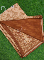 Load image into Gallery viewer, Beautiful Floral Printed Crepe Silk Saree
